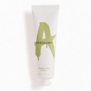 Aceology Green Tea Mask - Detoxifies - Revitalizes - Energizes - NIB -New in Box
